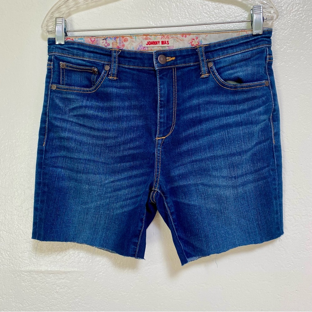 Johnny Was Shorts Women’s 28 Blue